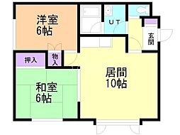 ライフマンション 2階/203