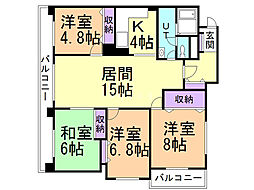 間取図画像 4LDK
