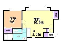 タウンズ神居 2階/201