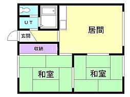 バス 道北バス花咲町7丁目下車 徒歩2分