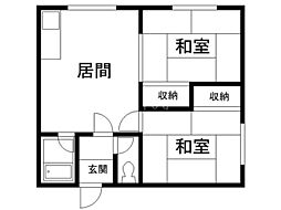 山口マンション 2階