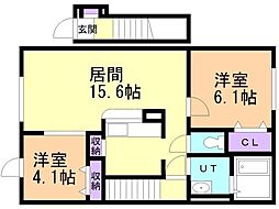 プラチナヴィラ 2階