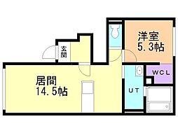 バス 旭川電気軌道大雪アリーナ前停下車 徒歩1分 1階/-