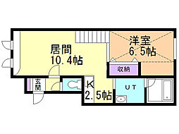 StellarGarden4 1LDKの間取図画像