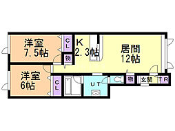 ソレイユＤＳ　I 2階/202