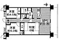 ベルパーク住道B棟3階2,680万円