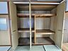 収納：和室7帖：大きな押入で寝具類もすっきり☆