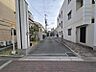 駐車場：マンション駐車場出入口！チェーンゲートを完備！