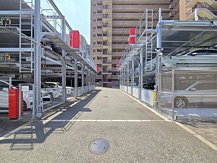 駐車場:管理が行き届いています!