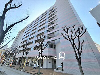 外観:98世帯が集う大規模マンション 外観:98世帯が集う大規模マンション
