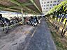 駐車場：バイク置き場：管理が行き届いています。
