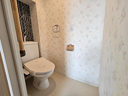 清潔感のあるトイレットルーム
