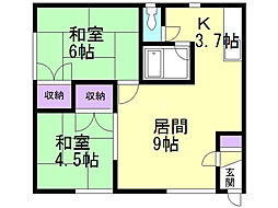 中垣コーポ 2階