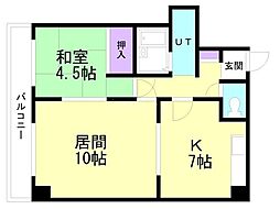 藤グリーンビル 6階/602