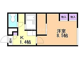 レオパレス北の蔵 2階