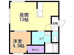 バス 旭川電気軌道豊岡4条3丁目下車 徒歩3分 1階/-