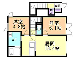 ル・ジェルム 2階