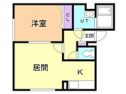 ユーコート 1階