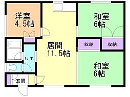 間取図画像 3LDK
