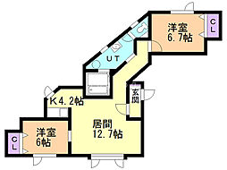デスターレII 1階/101