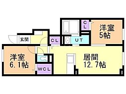 クレメントテンダーII 1階/-