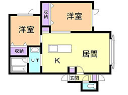 ジュネス　Ｂ棟 1階