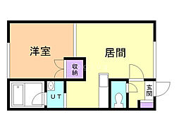 ユーハイツ永山 1階