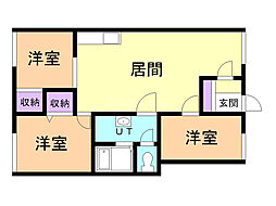 間取図画像 3LDK