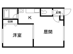 シンフォニーMiki A 2階