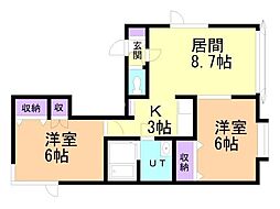 レイグランド7 2階/201