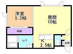 ヒルズシオン 1階/-