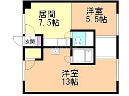 ＳＵＥＨＩＲＯ3・5ＢＡＳＥ（旧スエヒロ3・5ハイツ） 2階