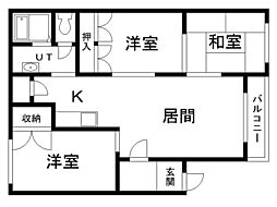 末岡イースト7・8 3階/C-6