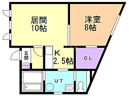 ＣＯＮＣＯＲＤＥ　Ｂ 2階/202