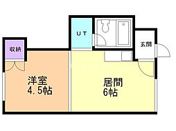 チュリス神楽岡A 2階