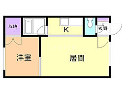 カサグレースB 2階