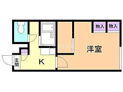 レオパレスオーキッドV 2階