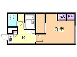 レオパレスミラクIII 1階