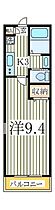 センチュリーオークＢ  ｜ 千葉県柏市豊四季（賃貸アパート1K・1階・26.19㎡） その2