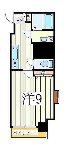 S.I.N.第1ビル ｜千葉県柏市泉町(賃貸マンション1K・2階・30.97㎡)の写真 その2