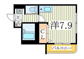 Ｋ－1マンション  ｜ 千葉県柏市東1丁目（賃貸マンション1R・2階・23.10㎡） その2