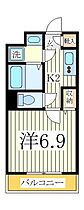 ジーメゾン泉エルデ  ｜ 千葉県我孫子市泉（賃貸アパート1K・3階・23.07㎡） その2