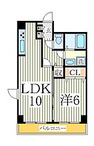 グラース  ｜ 千葉県野田市野田（賃貸マンション1LDK・2階・42.61㎡） その2