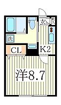 セナリオフォルム柏たなか  ｜ 千葉県柏市大室（賃貸アパート1K・1階・25.74㎡） その2