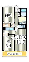 グランパルテール  ｜ 千葉県柏市高田（賃貸アパート2LDK・3階・55.08㎡） その2