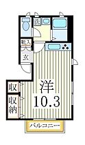 キャナルウィン  ｜ 千葉県流山市西深井（賃貸アパート1R・2階・34.66㎡） その2