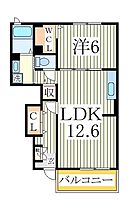 モッレアード  ｜ 千葉県流山市駒木（賃貸アパート1LDK・1階・46.22㎡） その2