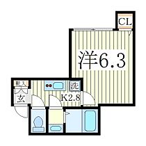 Erfolg柏  ｜ 千葉県柏市東上町（賃貸アパート1K・2階・20.01㎡） その2