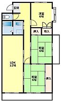 愛知県豊田市柿本町5丁目16-7（賃貸マンション3LDK・3階・71.81㎡） その2