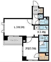 東京都新宿区若松町（賃貸マンション1LDK・2階・39.65㎡） その2